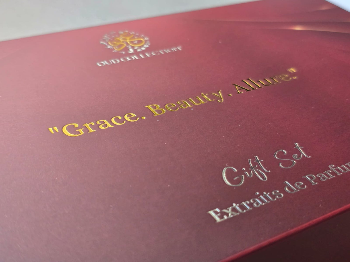 GRACE · BEAUTY · ALLURE · GIFT SET