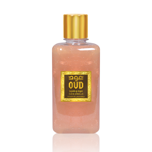 Oud & Vanilla Shower Gel—an exceptional and uniquely crafted shower gel with a rich, exquisite fragrance. Elevate your shower experience with deep satisfaction and contentment. These aromatic shower gels stand among the finest in the market, ensuring a priceless enhancement to your daily life.