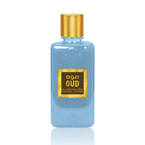 Oud Platinum Shower Gel—an exceptional and uniquely crafted shower gel with a rich, exquisite fragrance. Elevate your shower experience with deep satisfaction and contentment. These aromatic shower gels stand among the finest in the market, ensuring a priceless enhancement to your daily life.